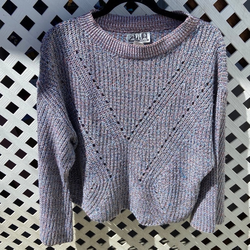 Multicolored Thread Sweater